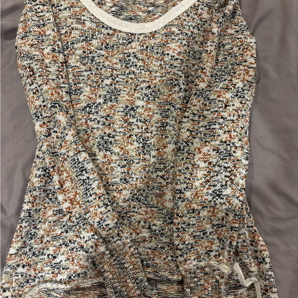 We The Free Multicolor Knit Long Sleeve Top